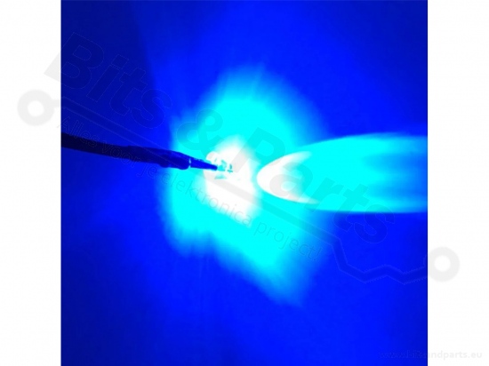LED 5mm Blauw Helder voorbedraad voor 5V-12V